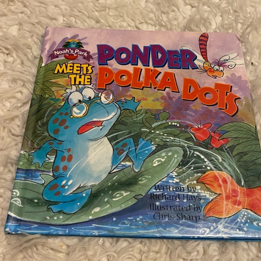 Ponder Meets‎ the Polka-Dots (Noah's Park) HC Christian 30% off 🩷